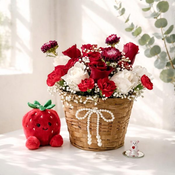 Arreglo Floral Pasión Clásica – Romance y Dulzura