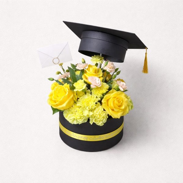 Caja Graduación Amarilla