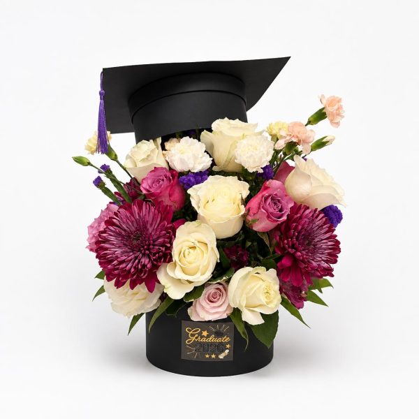 Caja Graduación Elegancia Floral 2026