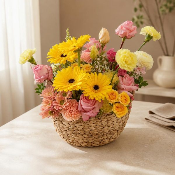 Canasta Amanecer Floral